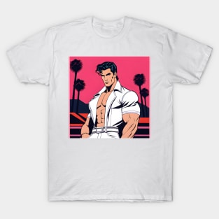 JOCK STUD 80s Nagel Style T-Shirt